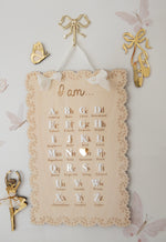 Load image into Gallery viewer, Affirmation Ballerina Edition - I am Alphabet Board
