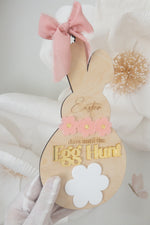 Load image into Gallery viewer, Easter Egg Hunt Countdown Sign Plaque
