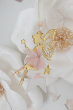 Load image into Gallery viewer, Twinkling Star Fairy Christmas Tree Ornament
