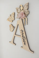 Load image into Gallery viewer, Custom Plywood letter Initial ONLY - Door Sign Wall decor Personalised Name
