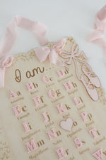 Load image into Gallery viewer, Affirmation Ballerina Edition - I am Alphabet Board
