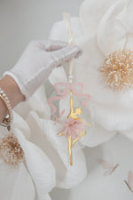 Load image into Gallery viewer, Ballerina Bow Beauty Christmas Tree Ornament
