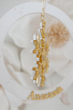 Load image into Gallery viewer, Spinning Snowflake Christmas Tree Ornament

