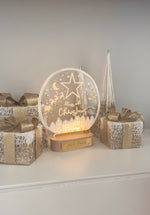 Load image into Gallery viewer, Christmas Count Down Snowglobe Nightlight
