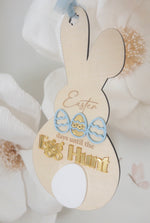 Load image into Gallery viewer, Easter Egg Hunt Countdown Plaque Hanging Ribbon Sign
