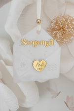 Load image into Gallery viewer, Santa Mail Envelope Christmas Ornament
