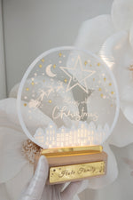 Load image into Gallery viewer, Christmas Count Down Snowglobe Nightlight
