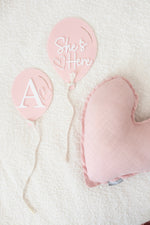 Load image into Gallery viewer, Baby Balloon Girl Boy Announcement
