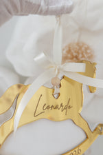 Load image into Gallery viewer, Rocking Horse Bow Christmas Tree Ornament
