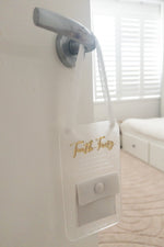 Load image into Gallery viewer, Personalised Tooth Fairy hanging door sign
