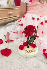 Load image into Gallery viewer, Belle Beauty Preserved Real Rose in glass dome
