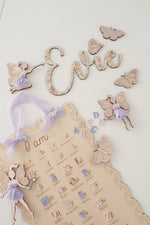 Load image into Gallery viewer, Affirmation Alphabet Board - Letters Purple Tones
