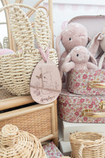 Load image into Gallery viewer, Woven Easter Basket with Personalised Tag
