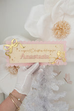 Load image into Gallery viewer, Crate Christmas fairy delivery plaque
