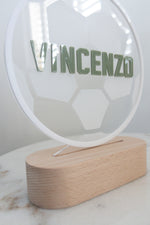 Load image into Gallery viewer, Soccer ball LED Night light Kids Sports
