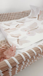 Load image into Gallery viewer, Butterfly Wall Decal Stickers - Removable Fabric
