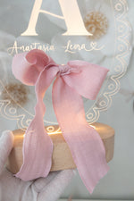 Load image into Gallery viewer, Bow initial name LED night light
