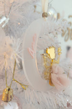 Load image into Gallery viewer, Fairy Moon hanging Ornament
