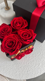 Load image into Gallery viewer, Mini Luxury Box of Red Roses
