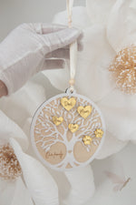 Load image into Gallery viewer, Family Tree Christmas Ornament
