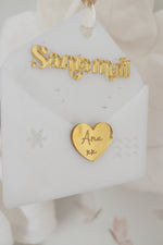 Load image into Gallery viewer, Santa Mail Envelope Christmas Ornament
