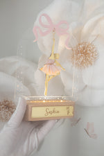 Load image into Gallery viewer, Ballerina Bow Beauty night light with Star Arch
