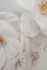 Load image into Gallery viewer, Pearl Bow REVERSIBLE Milestone Plaque 12 Month Set with NAME plaque

