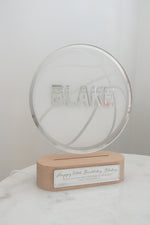 Load image into Gallery viewer, Basket ball LED Night light Boys Girls Kids Personalised Sports
