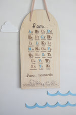 Load image into Gallery viewer, My Affirmation Alphabet - Ocean Waves Blue
