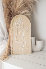 Load image into Gallery viewer, Newborn baby 1:1 Scale Board Plaque
