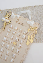 Load image into Gallery viewer, Affirmation Ballerina Edition - I am Alphabet Board
