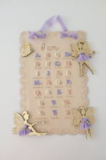 Load image into Gallery viewer, Affirmation Alphabet Board - Letters Pink Tones

