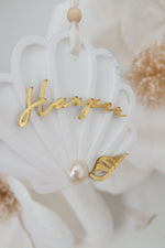 Load image into Gallery viewer, Pearl Shell Clamp Christmas Tree Ornament

