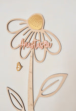 Load image into Gallery viewer, Daisy Height Chart with Personalised Name
