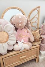 Load image into Gallery viewer, New Pink Daisy SET - Name sign &amp; Milestone Pack with Gold Butterflies
