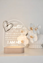 Load image into Gallery viewer, Christian Bible verse night light
