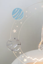 Load image into Gallery viewer, Space Rocket Stars planets LED Night light
