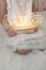 Load image into Gallery viewer, Butterfly Garden Name LED night light
