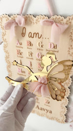 Load and play video in Gallery viewer, Affirmation Alphabet Board - Fairy Edition
