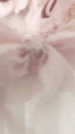 Load and play video in Gallery viewer, Affirmation Plaque Bow &amp; Scalloped frame
