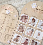 Load image into Gallery viewer, Daisy First Birthday Photo Board
