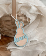 Load image into Gallery viewer, Easter personalised bunny tag
